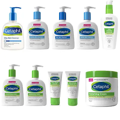 Cetaphil Moisturizing Cream / Lotion/ Cleansers (Choose Your Type) • £11.35