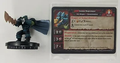 Zomm Hopeslayer World Of Warcraft Miniatures Figure WoW Cards Core Set Rare • $4.99