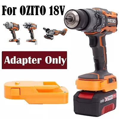 For OZITO 18V Lithium Battery Adapter To RIDGID 18V AEG Cordless Power Tools New • $41.55