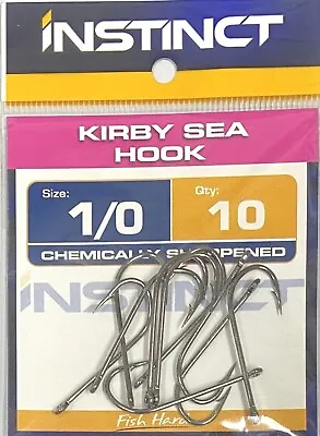 *CLEARANCE* Instinct Kirby Sea Fishing Hooks Pre Pack • $3