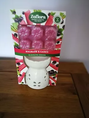 Zoflora Burner & Scented Wax Melts - Rhubarb And Cassis - Brand New  • £8