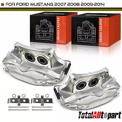 2pcs Disc Brake Caliper For Ford	Mustang Shelby GT 2007-2014 Front Left & Right • $214.99