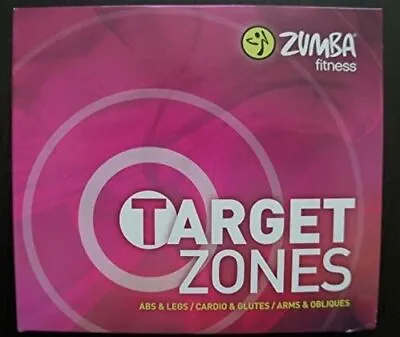 Zumba Fitness Target Zones DVD Abs Legs Cardio Glutes Arms Obliques PAL SEALED • £9.99