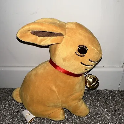 Lindt Chocolate Golden Bunny Rabbit. Jingle Bell Plush Soft Toy. Zip Bottom.  • £9.99