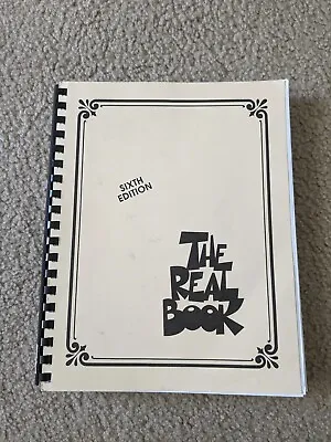 The Real Book - Volume I - Sixth Edition : C Edition By Hal Leonard Corp.  • $25