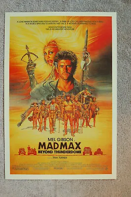 Mad Max Beyond Thunderdome Lobby Card Movie Poster #1 Mel Gibson • $4