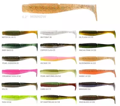 $11.99 • Buy Daiwa 2021 BaitJunkie 6.2  Minnow Soft Plastic Fishing Lure Bait Junkie - Choose