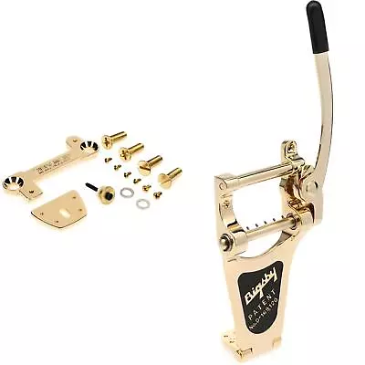 Vibramate V7 And Bigsby B7 Vibrato Tailpiece For Gibson Les Paul - Gold • $319