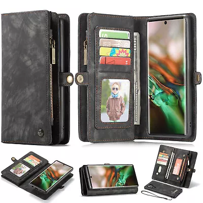 $29.95 • Buy Samsung Note 20 S20 Ultra S10 S9 S8 S7e Plus CaseMe Magnetic Leather Wallet Case