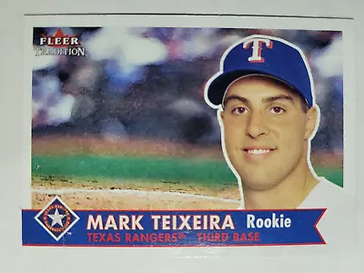 Mark Teixeira 2001 Fleer Tradition #470 Rookie Card Texas Rangers • $2.45