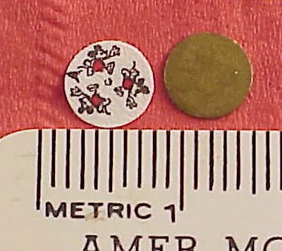 Ingersoll MIckey Mouse 1934 Wristwatch Replacement Disc 3 Mouse 4 Part Repairs • $10