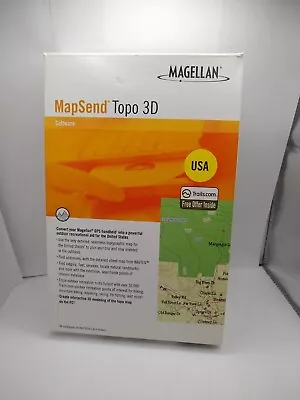 Magellan MapSend Topo 3D Topography USA Map V1 SporTrak EXplorist Meridian Open • $23