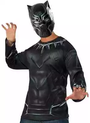 Black Panther Top Captain America Civil War Halloween Adult Costume Accessory • $39.95
