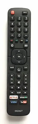 $7.99 • Buy New USBRMT Remote EN2A27 For Hisense SMART LED TV Remote Control 55H6B 50H7GB