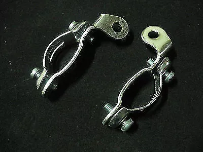 Vintage Phillips Type Bicycle Bike Brake Front Or Rear Fork Clips Pair NOS • $15.82