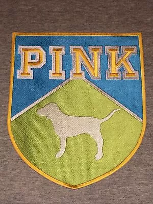 Victoria’s Secret PINK Vintage PINK Dog Display Patch Crest RARE Collectible • $99.99