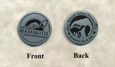 MAMMOTH NATIONAL MONUMENT * NPS Pewter Collector Token * Waco TX Prehistoric • $9.89