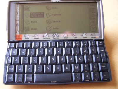 £60 • Buy Psion Series 5mx Vintage PDA And Leather Case - Sprained Top Around Battery