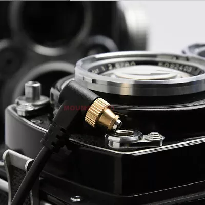 £17.70 • Buy Flash PC Stretchable Cable Cord 2.5mm / 3.5mm For Rollei Rolleicord Rolleiflex  