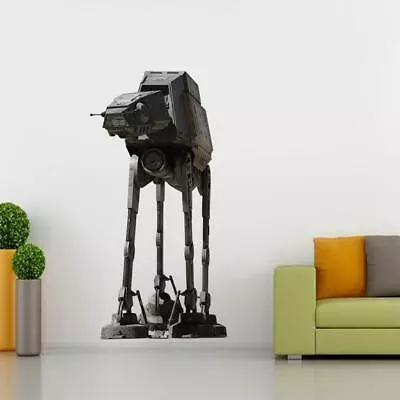 Star Wars AT AT WALKER Wall Sticker Decal Home Decor Art Mural Cut Out WC64 • £28.82