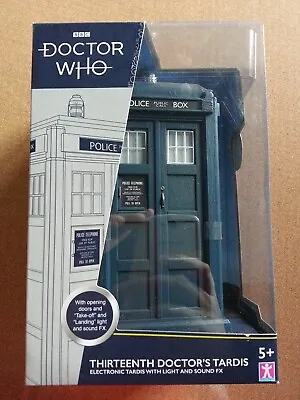 13th 14th 15th Doctor Who TARDIS Electronic Light Sound Toy Police Box BNIB • £179.99