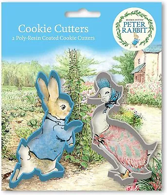 Peter Rabbit Poly Resin Coated Cookie Cutter Set • £4.79