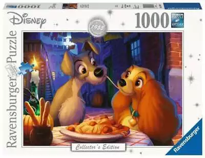 NEW! Ravensburger Disney Moments 1955 Lady And The Tramp 1000pc Puzzle • $48