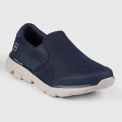 Men's S Sport By Skechers Claye Go Walk Sneakers - NAVY SIZE 11.5 • $37.99