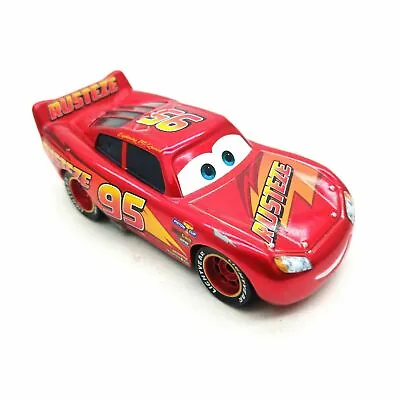 Disney Pixar Cars Rust-eze Lightning McQueen 1:55 Diecast Model Toy Car Loose • $7.98