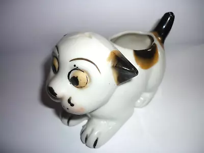 Vintage Ceramic Dog Planter Japan • $9.99