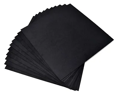 10 Pcs Black ABS Flexible Plastic Sheet 12  X 12 X 1/16  Smooth Back Install Bay • $39.95