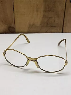 Vintage American Optical 135 Eyeglass Frames - Gold Tone - Frame Only - 135mm • $37.53