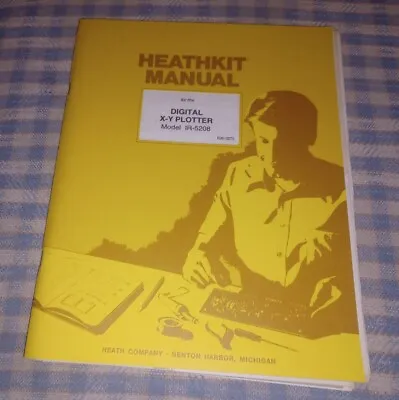 Heathkit Manual Digital X-y Plotter Model Ir-5208 Good Condition • $29.99