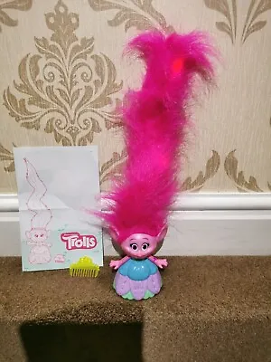 £3.15 • Buy Trolls Hair In The Air Poppy Light Up Musical Doll Figure Toy Dreamworks Movie
