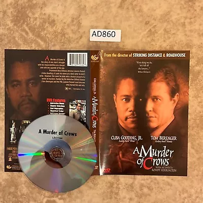 A Murder Of Crows (DVD 1999) No Case No Tracking #AD860 • $4.99