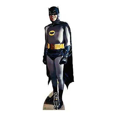 Batman Adam West 1966 Lifesize Cardboard Cutout Official Standup With FREE Mini • £40.99