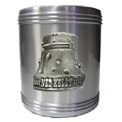 Ned Kelly Stainless Steel Helmet Stubby Holder Can Cooler Gift Boxed • $22.95