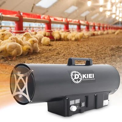 £159.95 • Buy 50KW Industrial Gas Space Heater Farming Garage Workshop Warehouse Heater Warmer