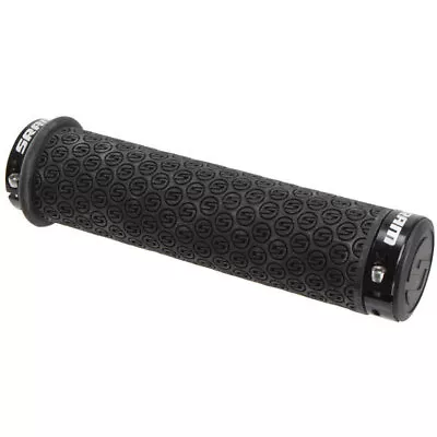SRAM Locking Silicone DH Grips Black With Double Clamps And End Plugs • $30