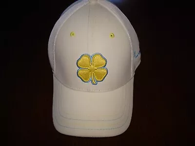 Ucla Bruins Black Clover Live Lucky Fitted Golf Hat Cap L/xl White Used Nice ! • $39.99