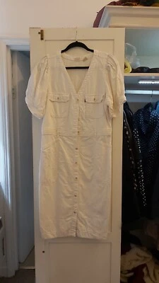 Levi's White Denim Dress • £30