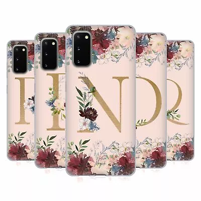 Official Nature Magick Flowers Monogram Rose Gold 2 Gel Case For Samsung Phone 1 • £17.95