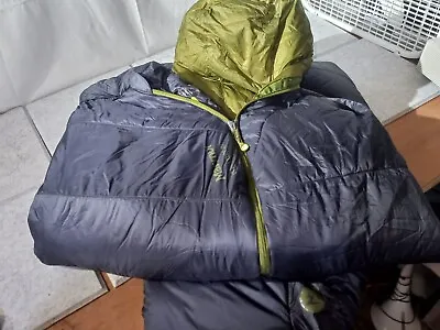 Marmot Ultra Elite 30 Sleeping Bag - Regular Gray Green Vfine • $98