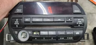 Audio Equipment Radio Receiver Am-fm-stereo-single CD Fits 02-03 ALTIMA 356183-1 • $63