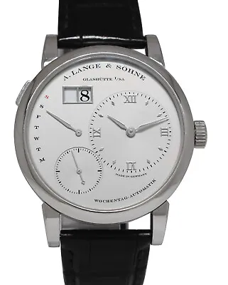 A. Lange & Sohne Lange 1 Daymatic Platinum Watch Box/Papers 320.025 • $51800