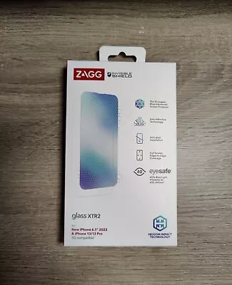 ZAGG Invisible Shield Glass XTRZ For IPhone 6.1  2022 + Phone 13/13 Pro 5G... • $20