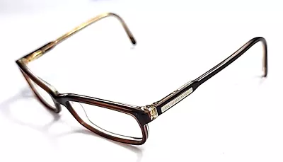 Burberry B2004 3023 Brown Rectangle Eyeglasses Frame 52-16 140 Italy • $26.99