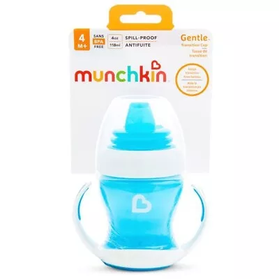 Munchkin Gentle Transition Cup Blue 4 Oz.   NEW IN PACKAGE • $8.99