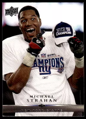 2008 Upper Deck Michael Strahan #124 New York Giants • $1.59