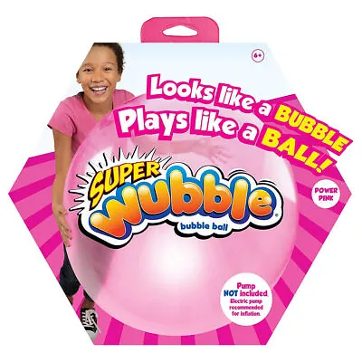 Super Wubble Without Pump Pink Looks Like Bubble Plays Like Ball Strongest Ball • $35.34